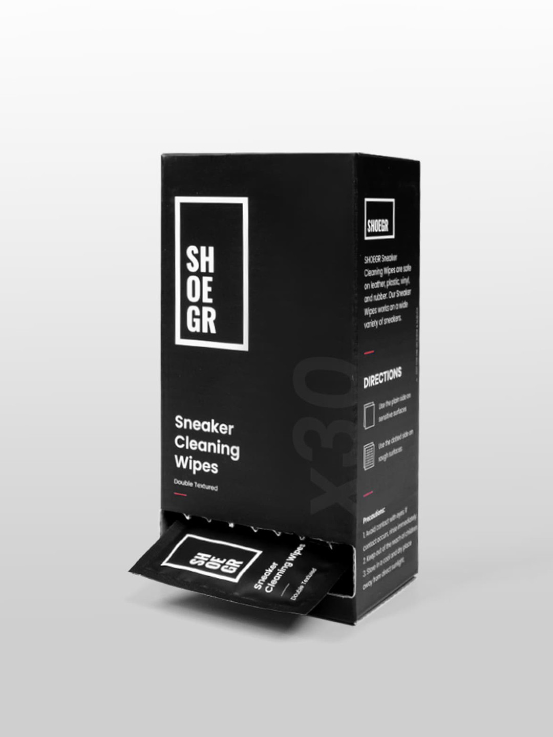 SHOEGR 24 Pieces Sneaker Cleaning Wipes