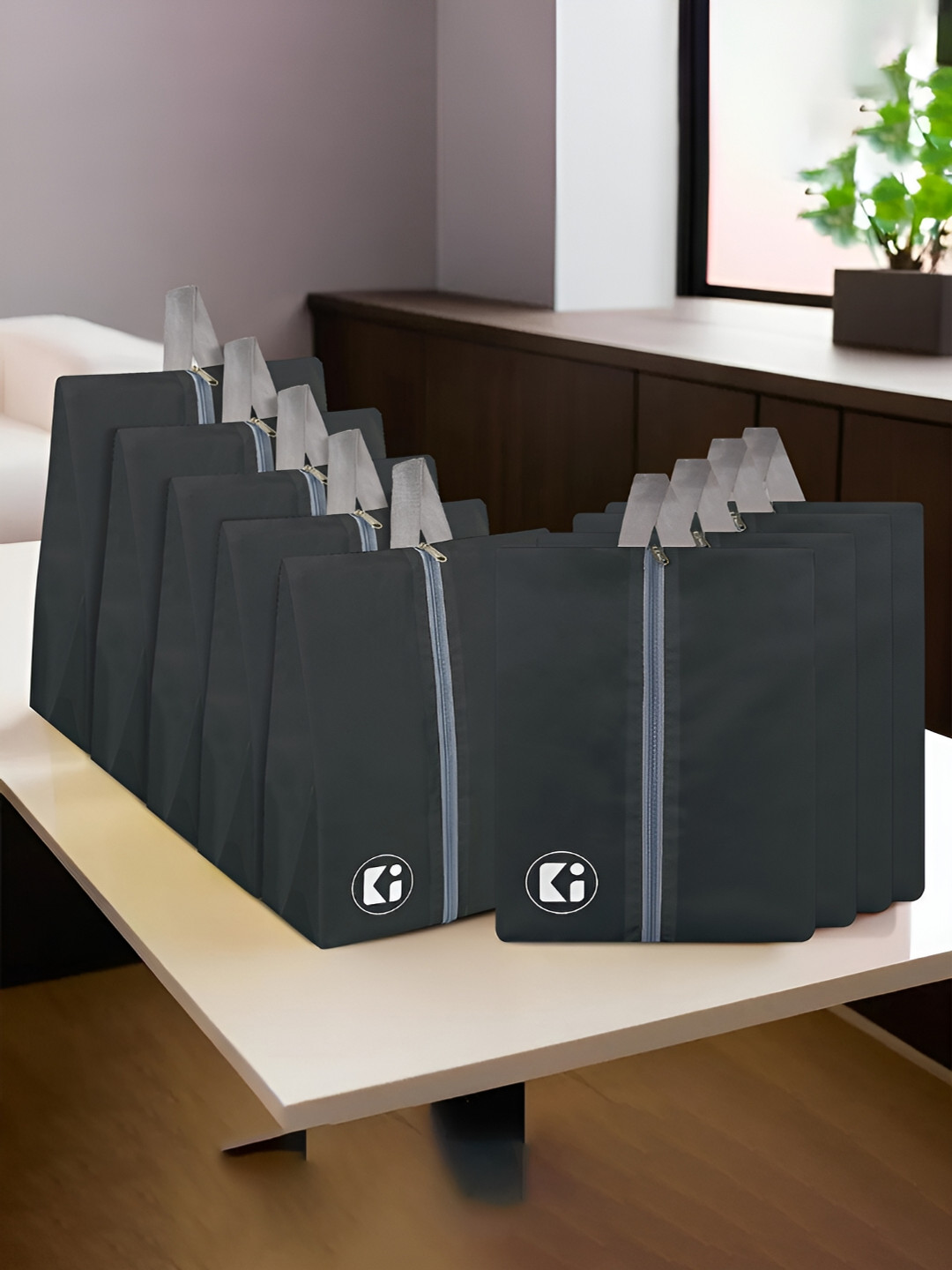 Kuber Industries Set Of 9 ater Proof Shoe Accessories