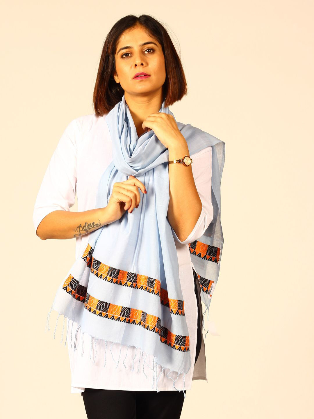 ArtEastri Assamese Cotton Stole