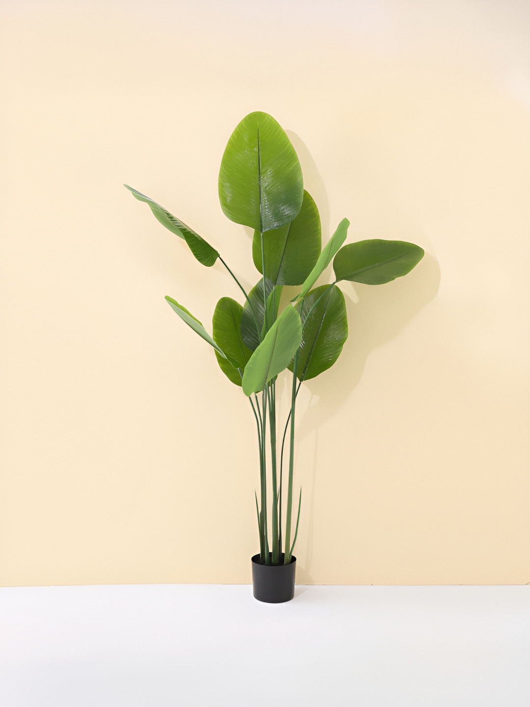 UMAI Green Arrow Root Artificial Flower With Pot