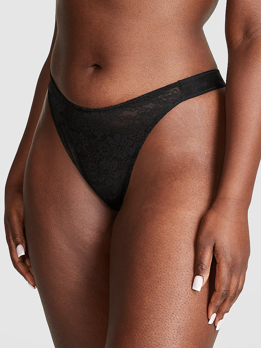 Victoria's Secret PINK Wink Logo Thong Panty