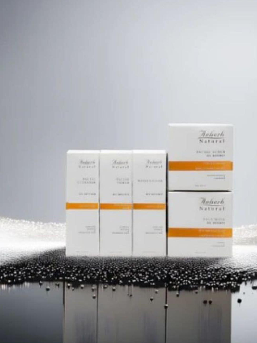 Anherb Natural Oil Defence Facial Cleanser Scrub Mask Toner Moisturizer Skin Care Routine