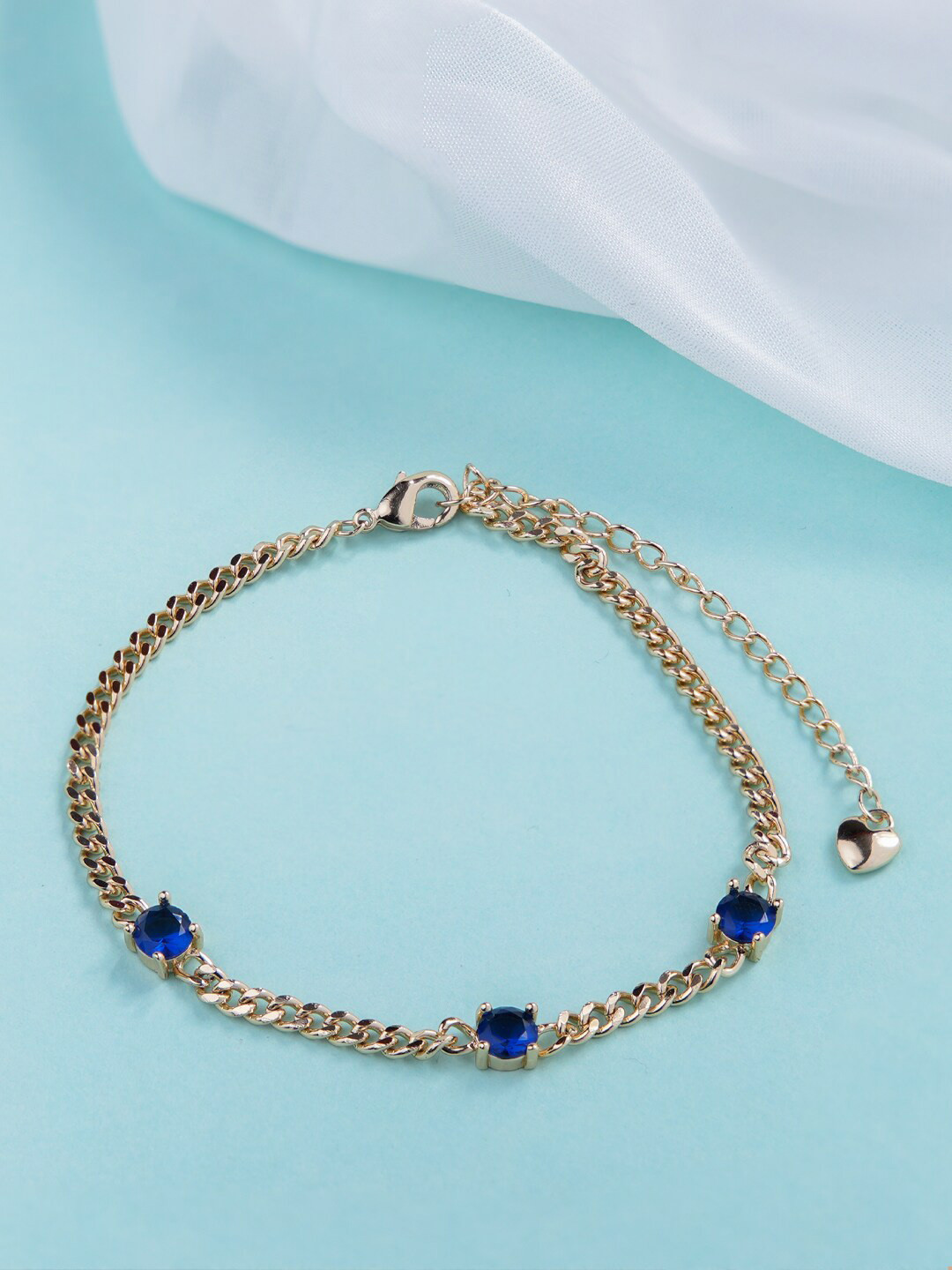 SWASHAA 18K Gold-Plated Link Bracelet