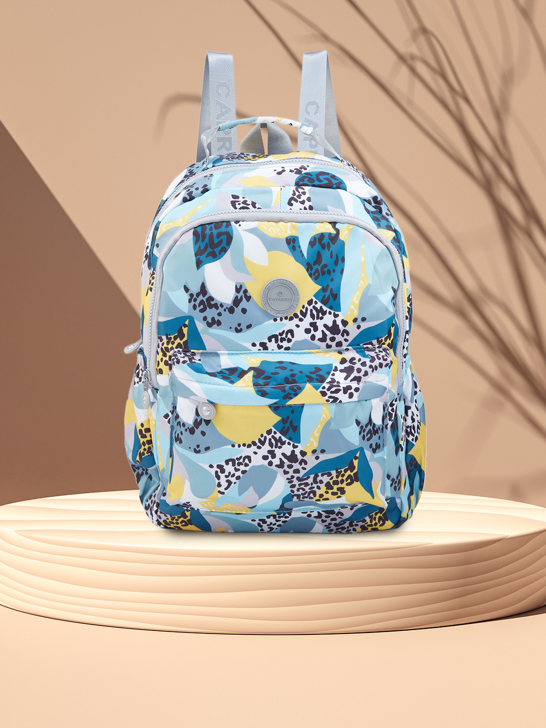 Caprese Women Celia Abstract Printed Backpack