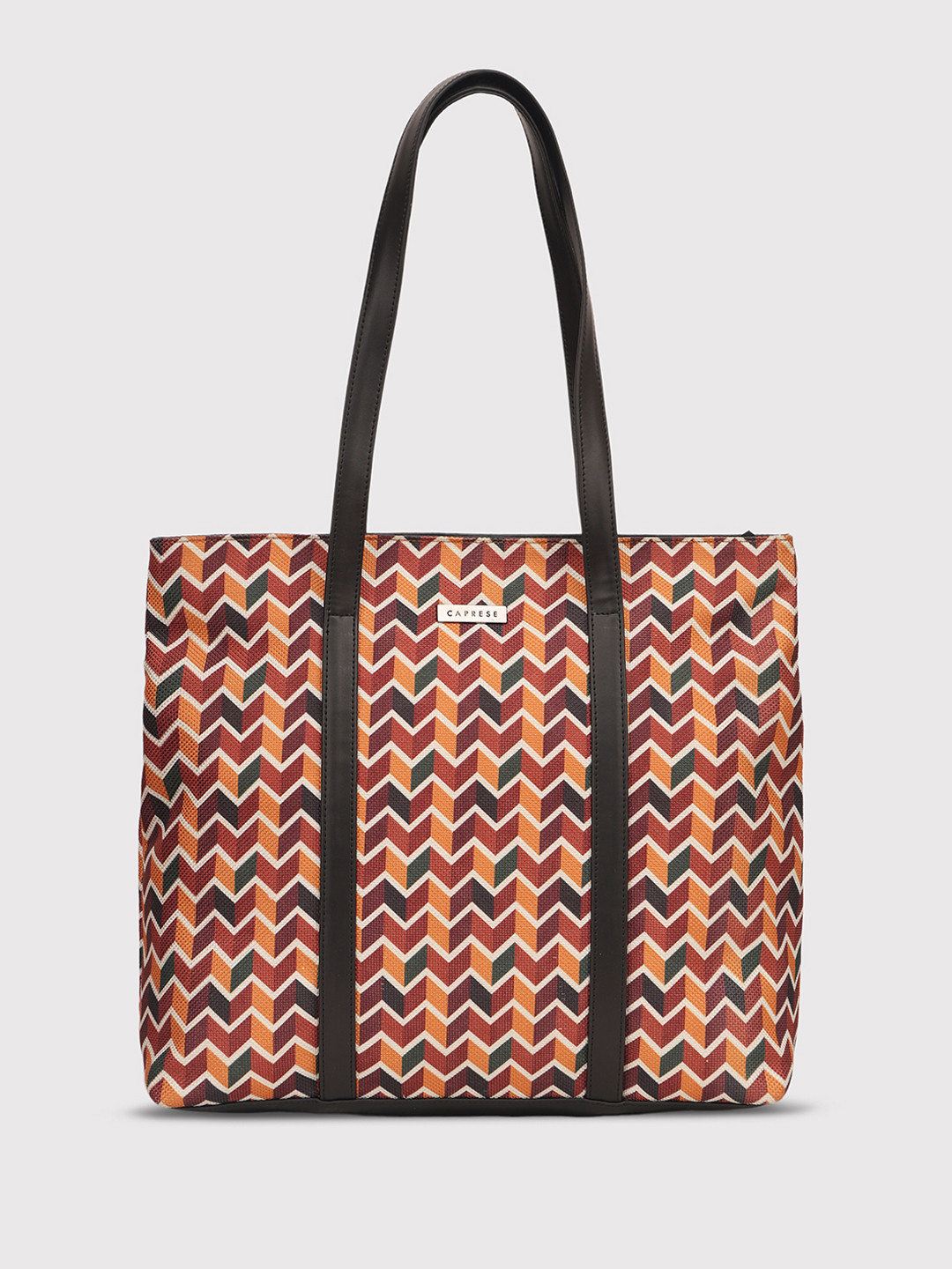 Caprese Susan Women Orange Large Tote Bag