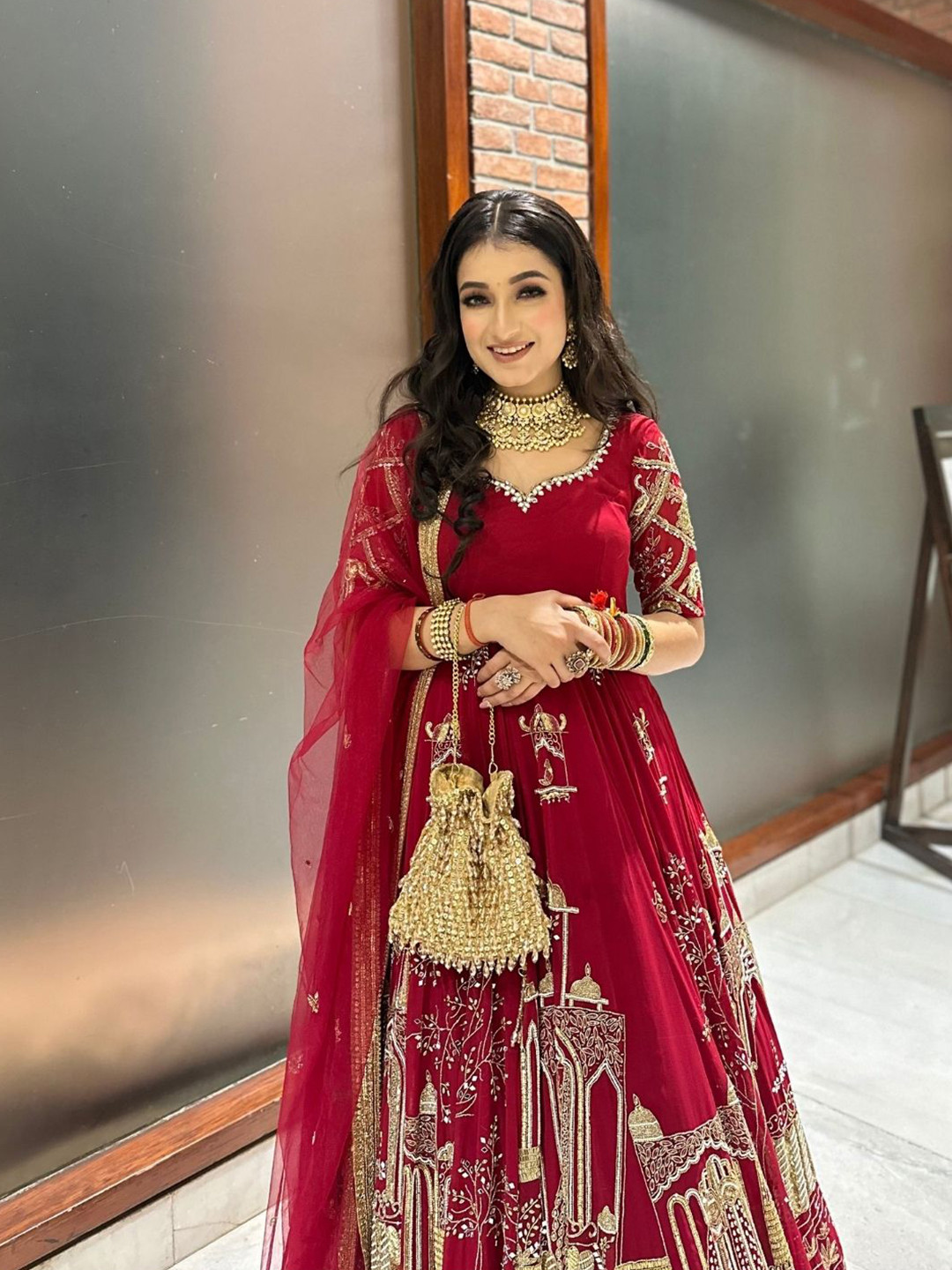 House of Kosha Embellished Potli Clutch