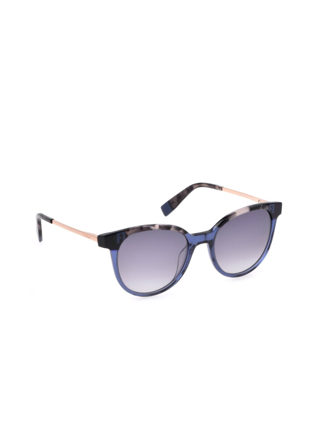 Furla Women Round Sunglass With UV Protected Lens SFU60253AGQXSG