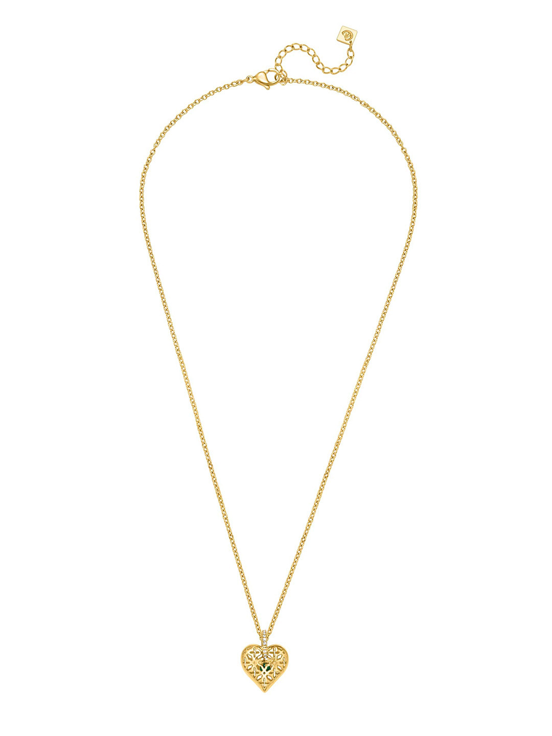 Cerruti 1881 Stainless Steel Rose Gold-Plated Circular-Shaped Pendants With Chains