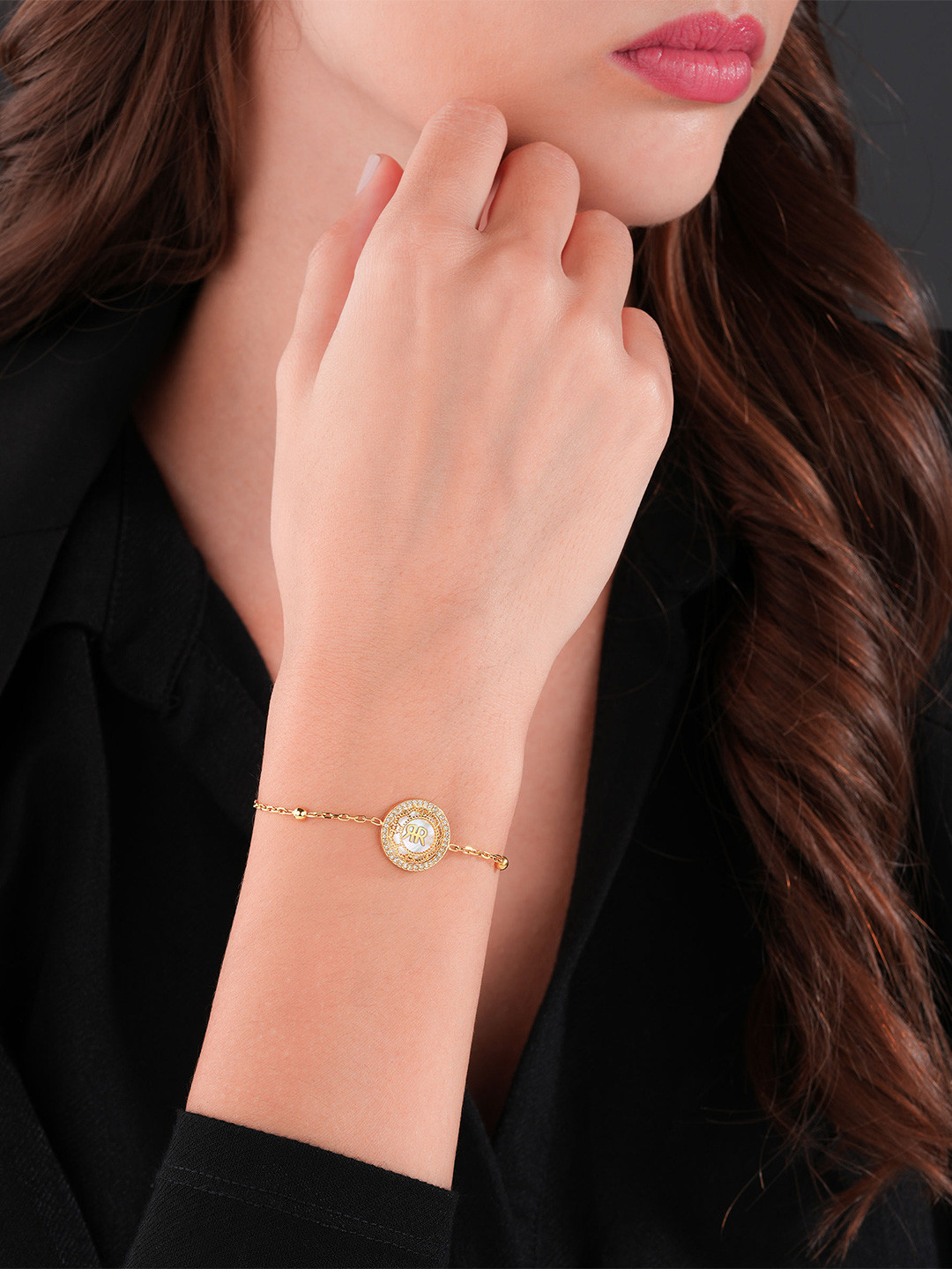 Cerruti 1881 Women Gold-Plated Wraparound Bracelet