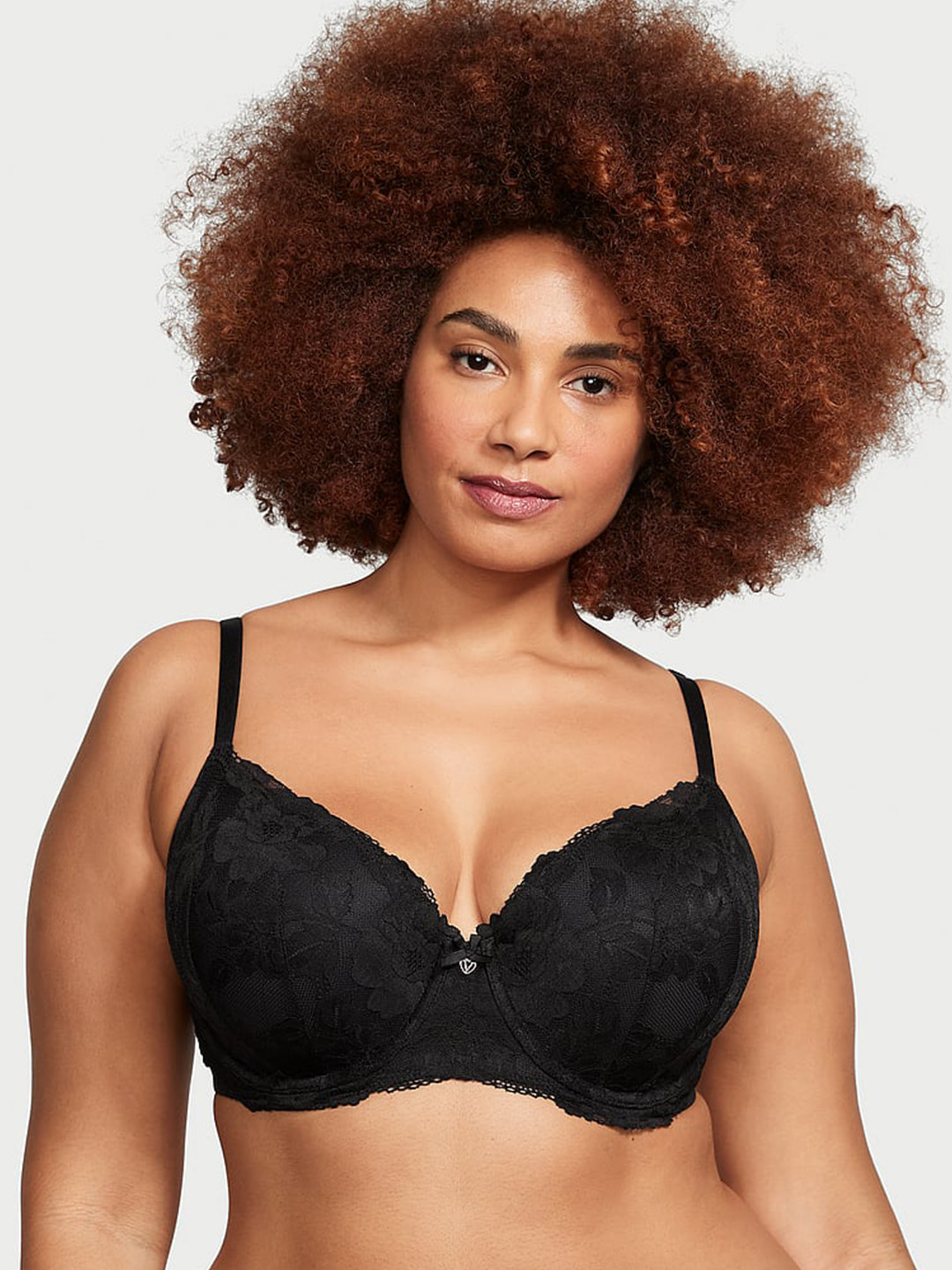 Victoria's Secret Body by Victoria Lightly Lined Lace-Cup Demi Embellished Bra