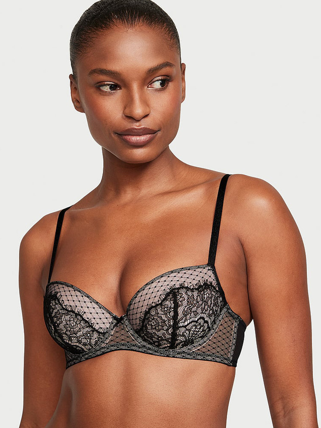 Victoria's Secret Dream Angels Lace Lightly Lined Demi Bra