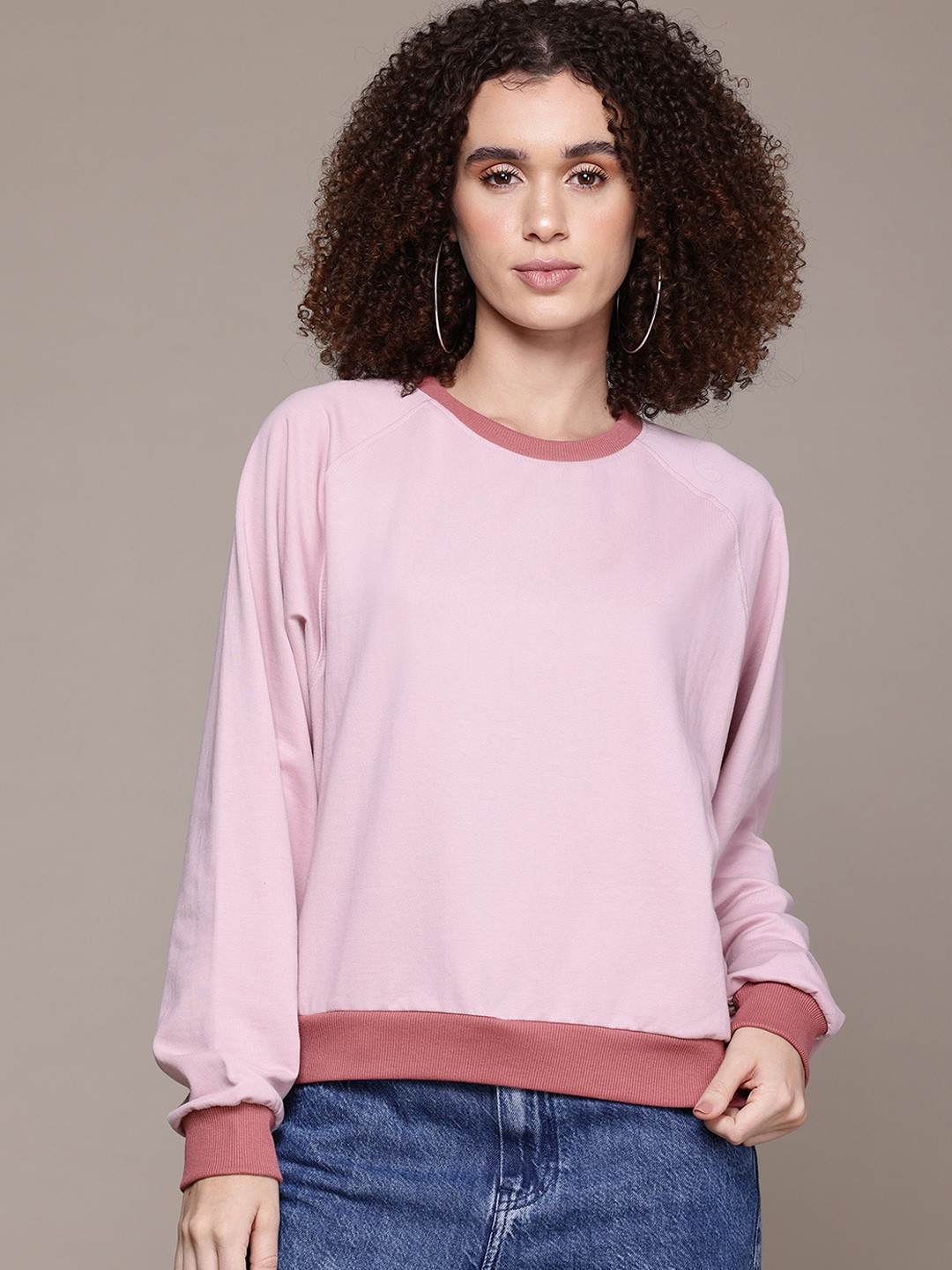 Roadster Women Raglan Cut Sweatshirt