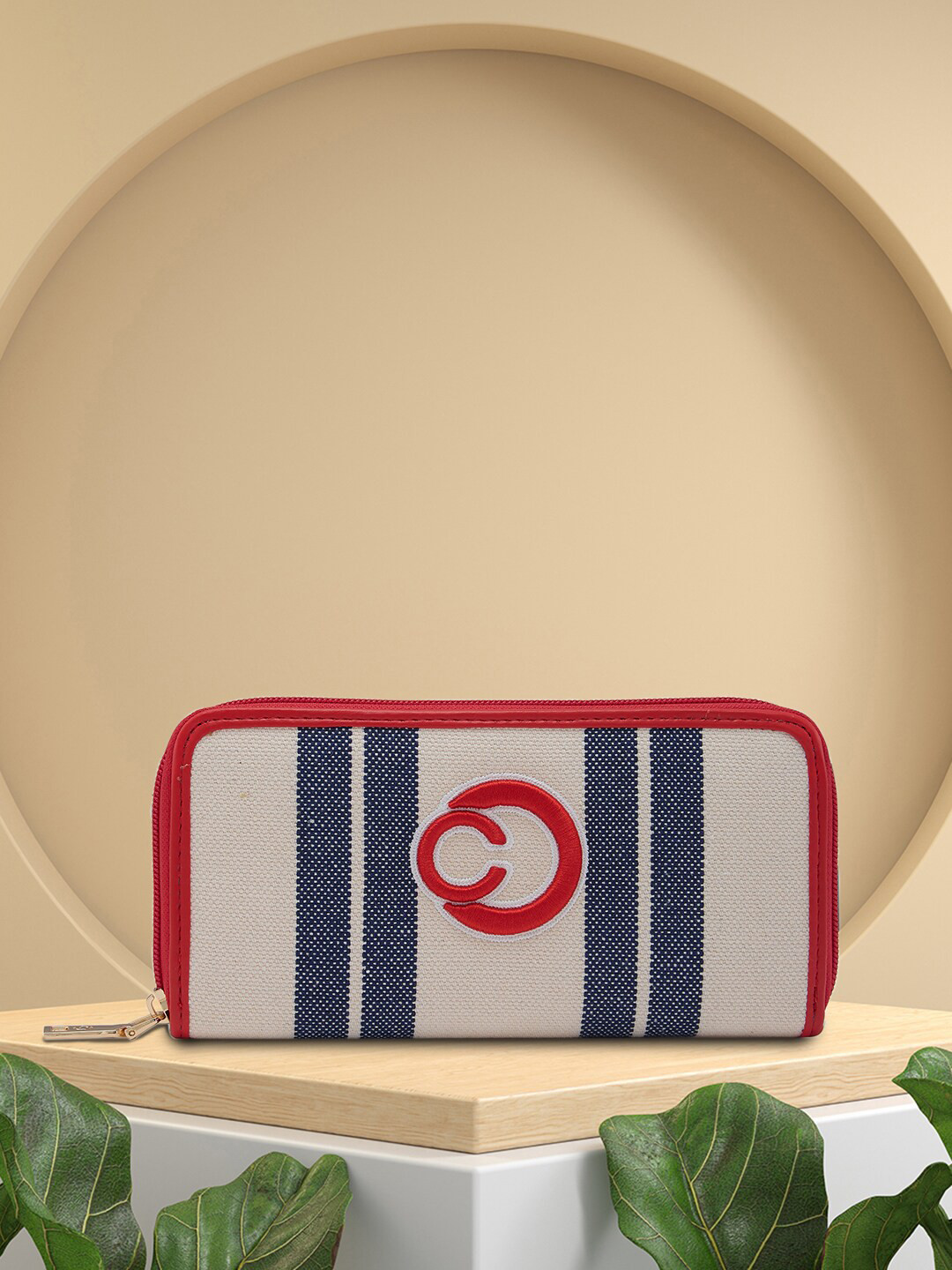 Caprese Dixie Women Blue Large Wallet