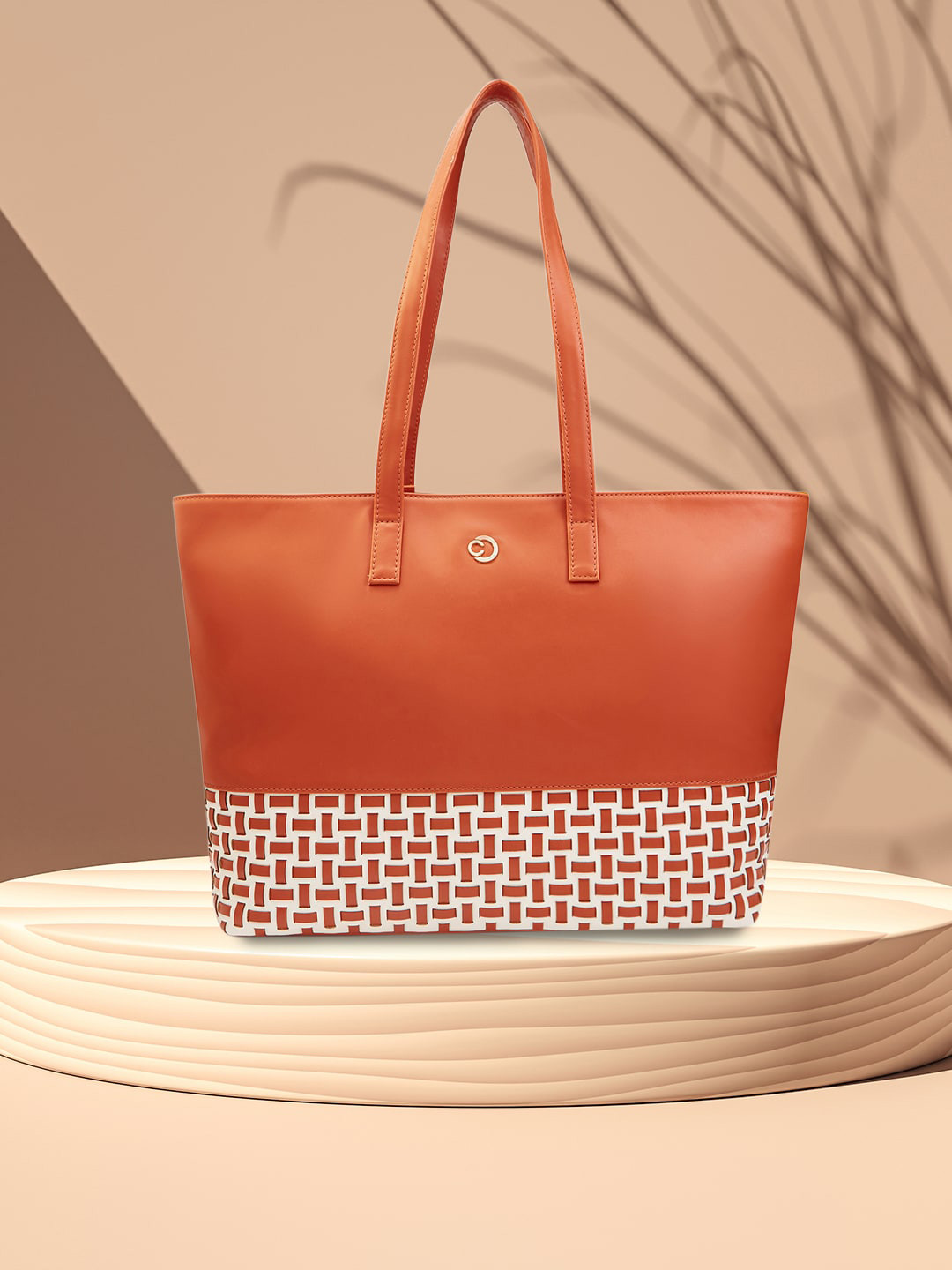 Caprese Zeta Women Tan Large Tote Bag