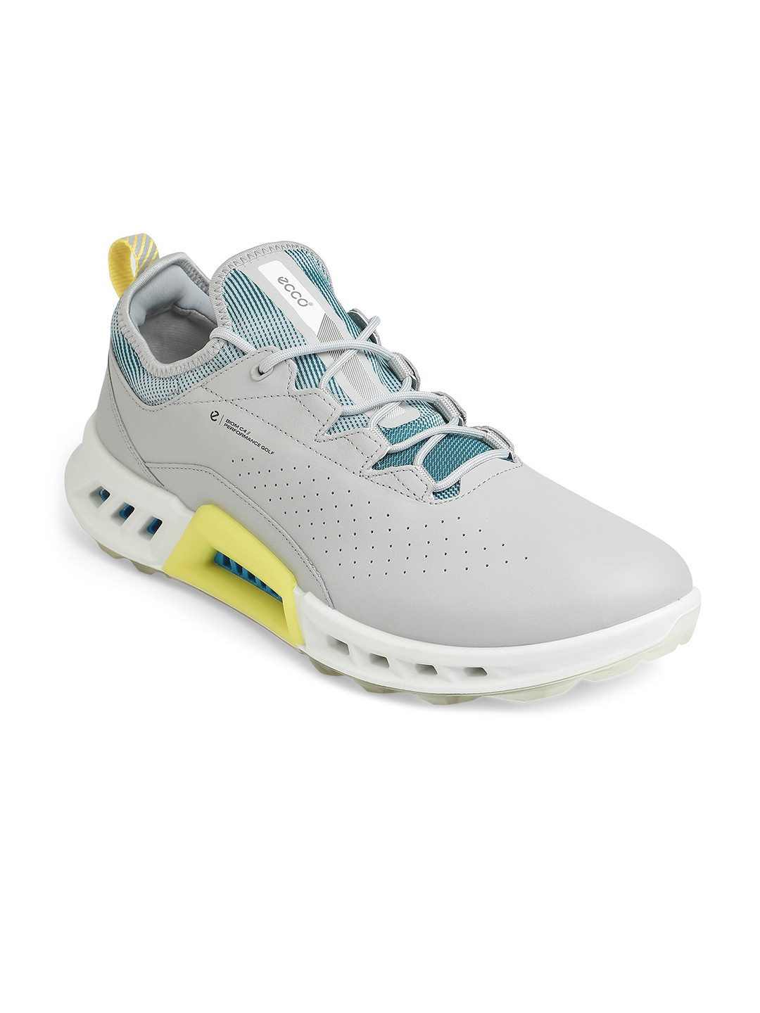 ECCO Mens Biom C4 Concrete Leather Regular Golf Shoes