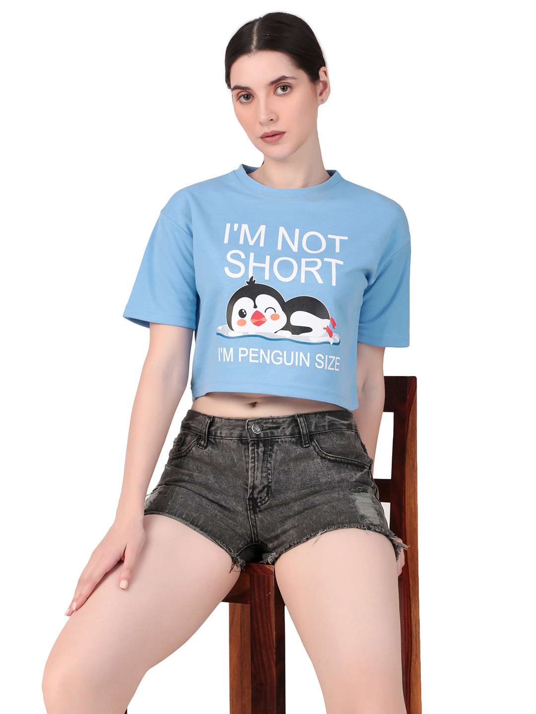 Brazo Women Printed Applique T-shirt