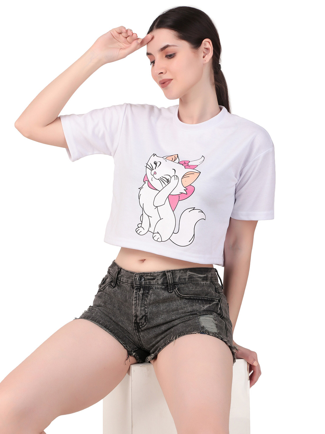 Brazo Women Printed Pockets T-shirt