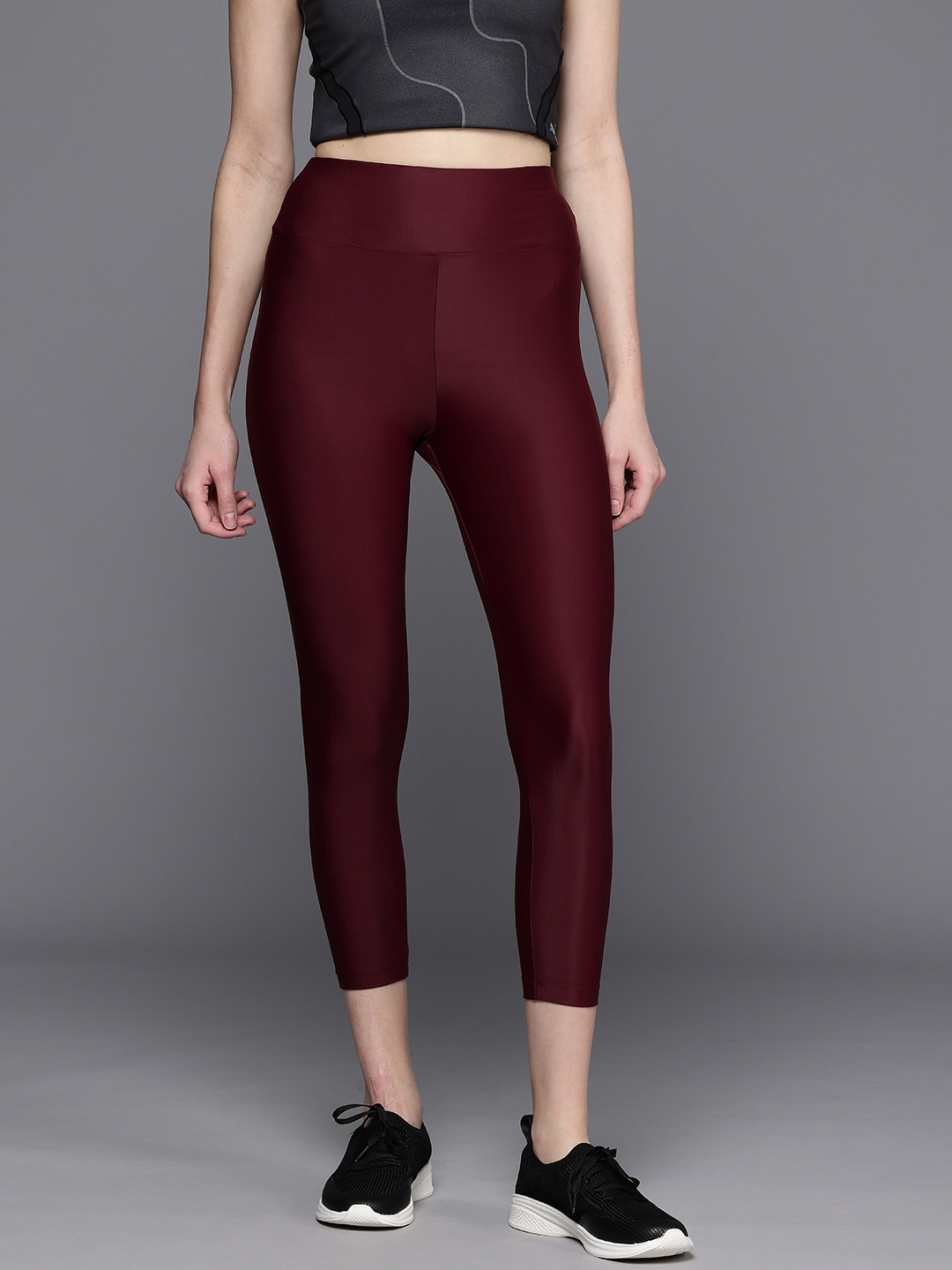 HRX by Hrithik Roshan Three-Fourth Length Training or Gym Tights