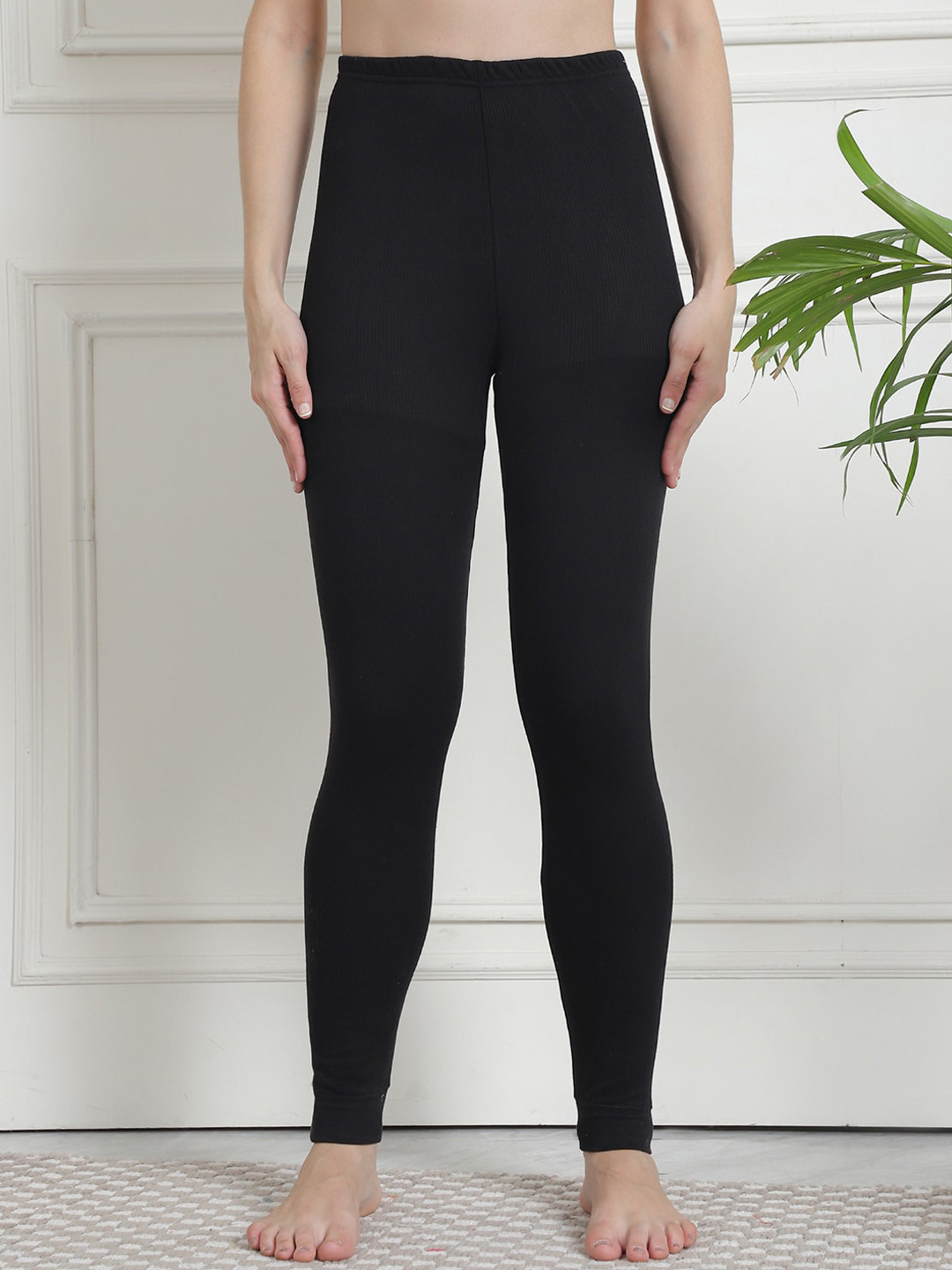 Aerowarm Women Striped Thermal Bottoms