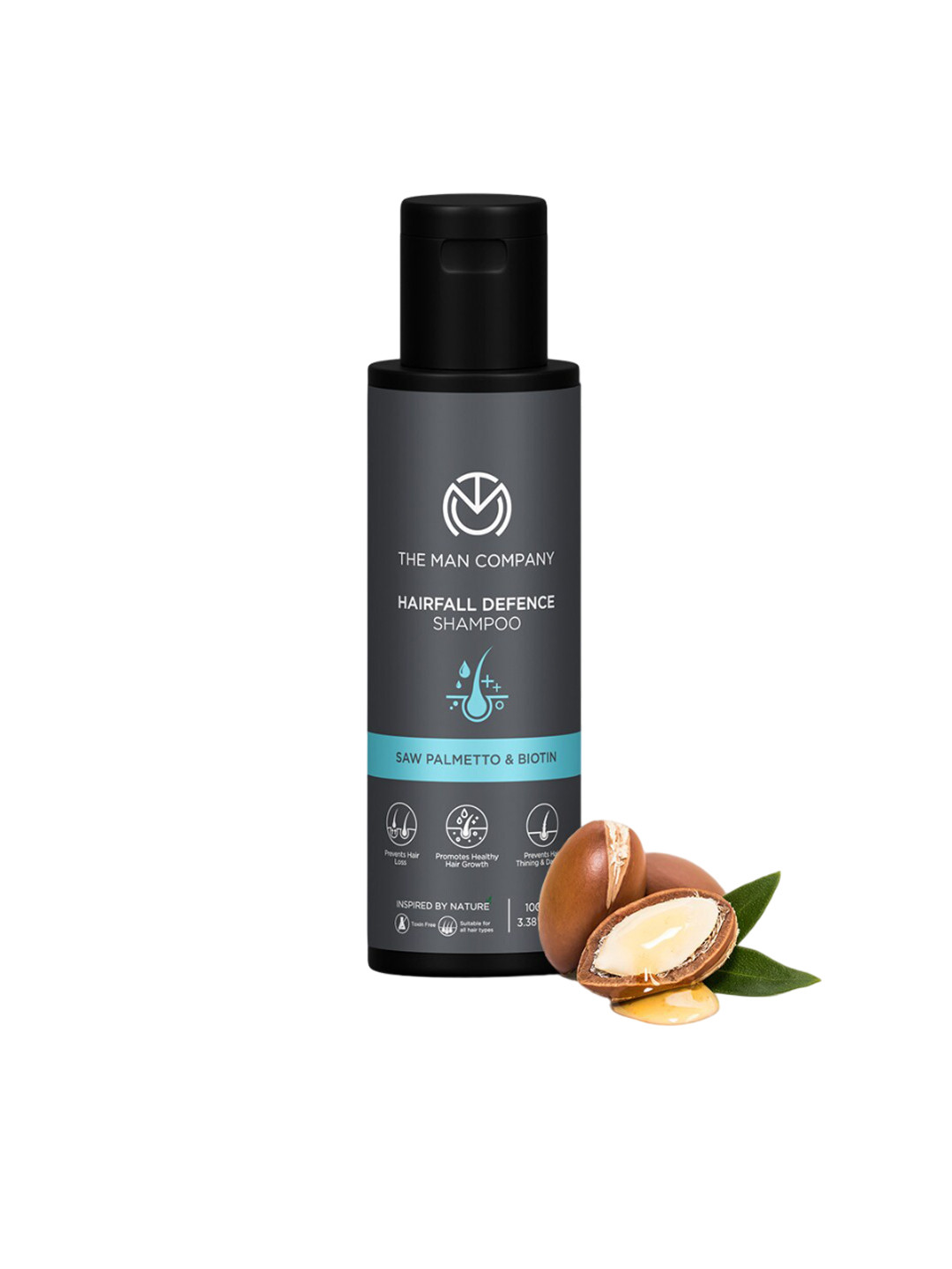 THE MAN COMPANY Hairfall Control Shampoo To Prevent Damage & Promotes Hair Growth-100ml