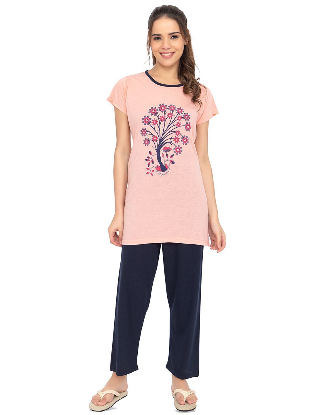 TWENTY ME Printed Nightsuit