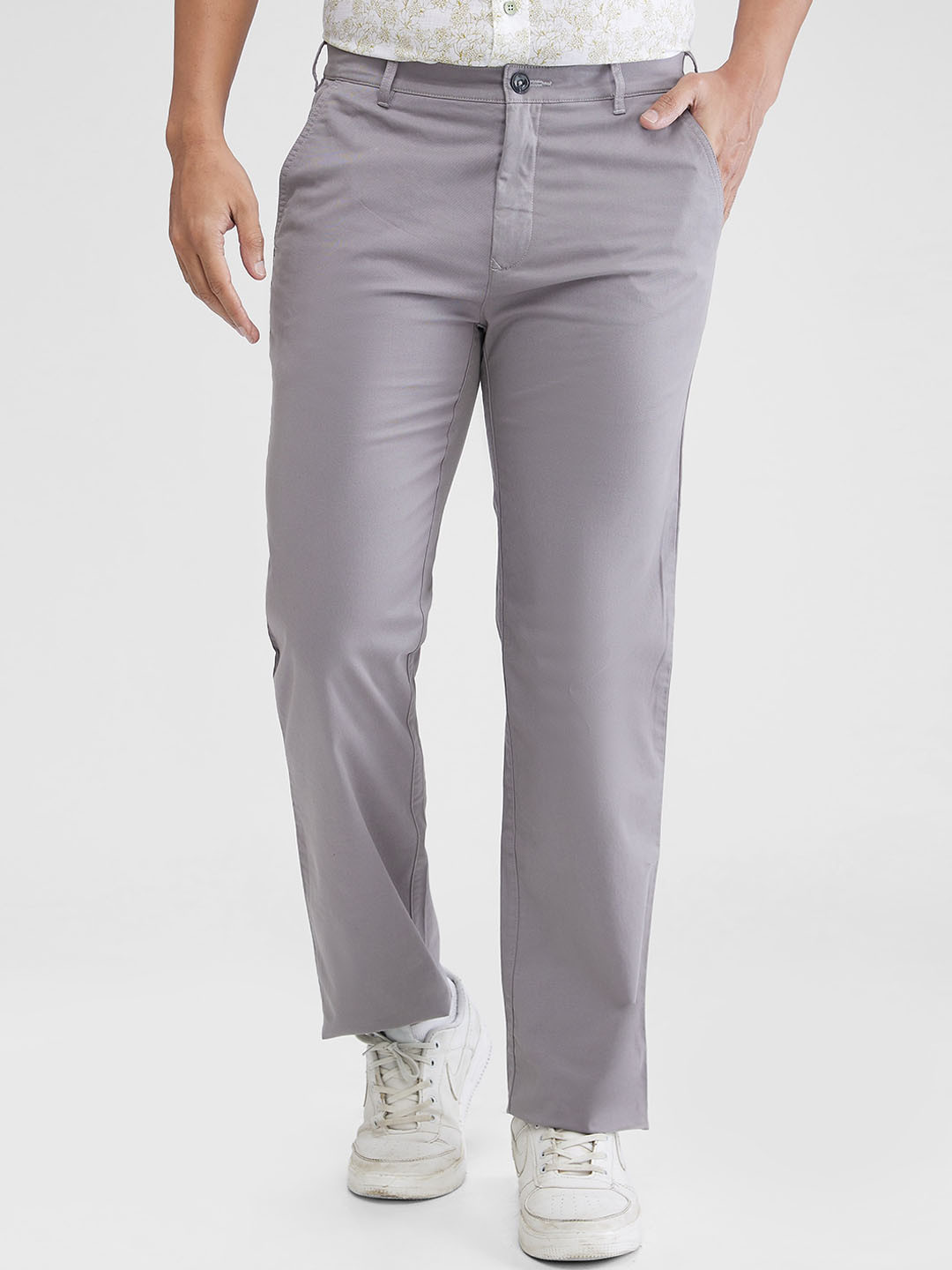 ColorPlus Men Cotton Trouser