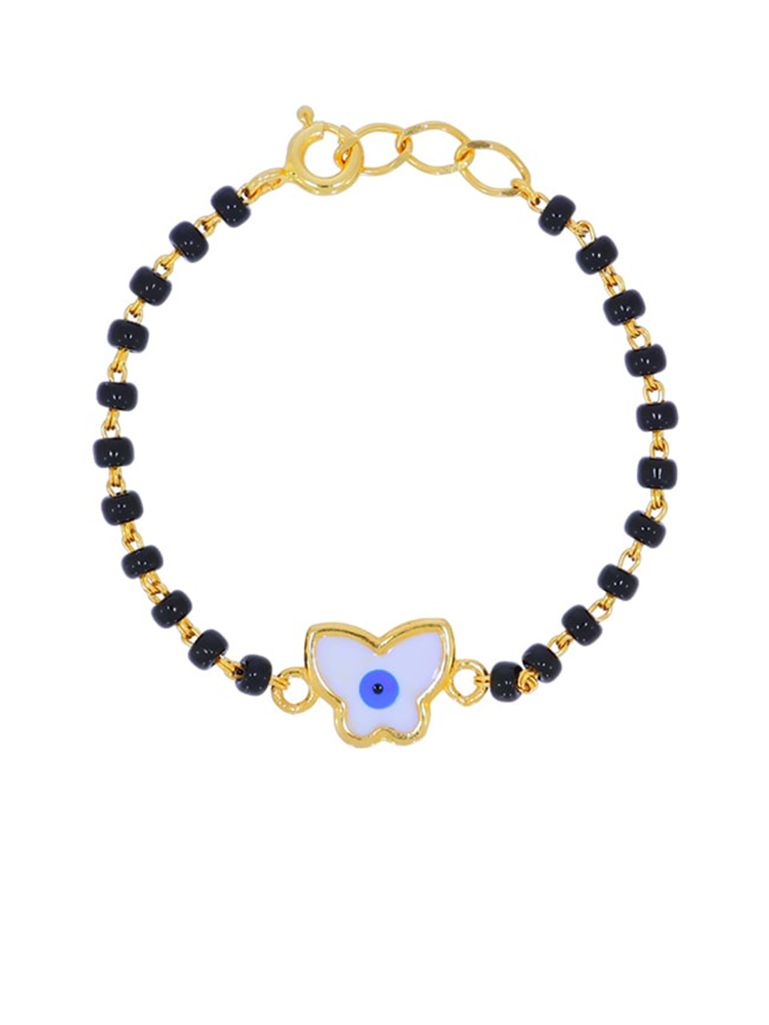 BHIMA 22K 916 BIS Hallmark Gold Butterfly Bracelet