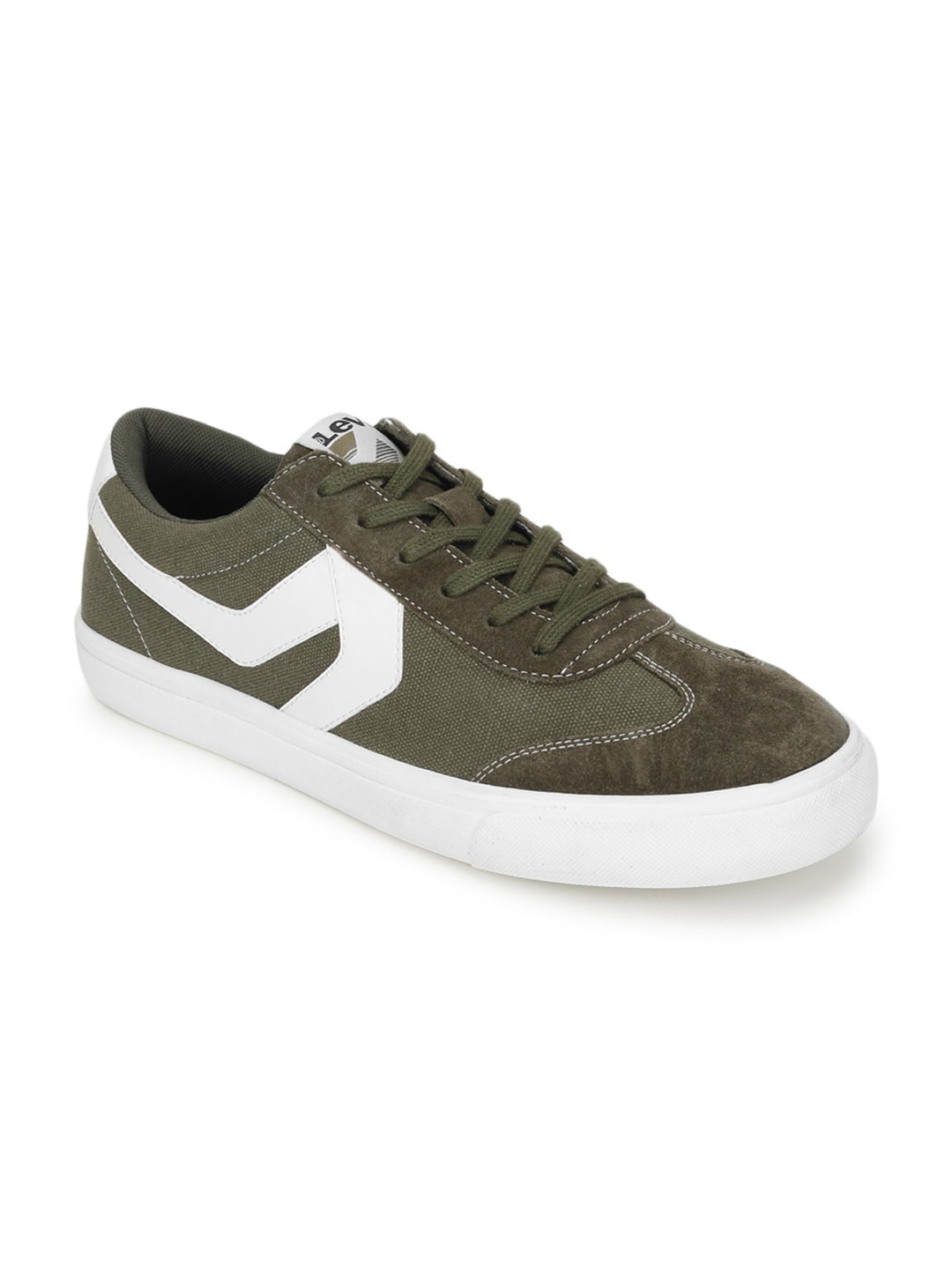 Levis Men Round Toe Orthotic Friendly Sneakers