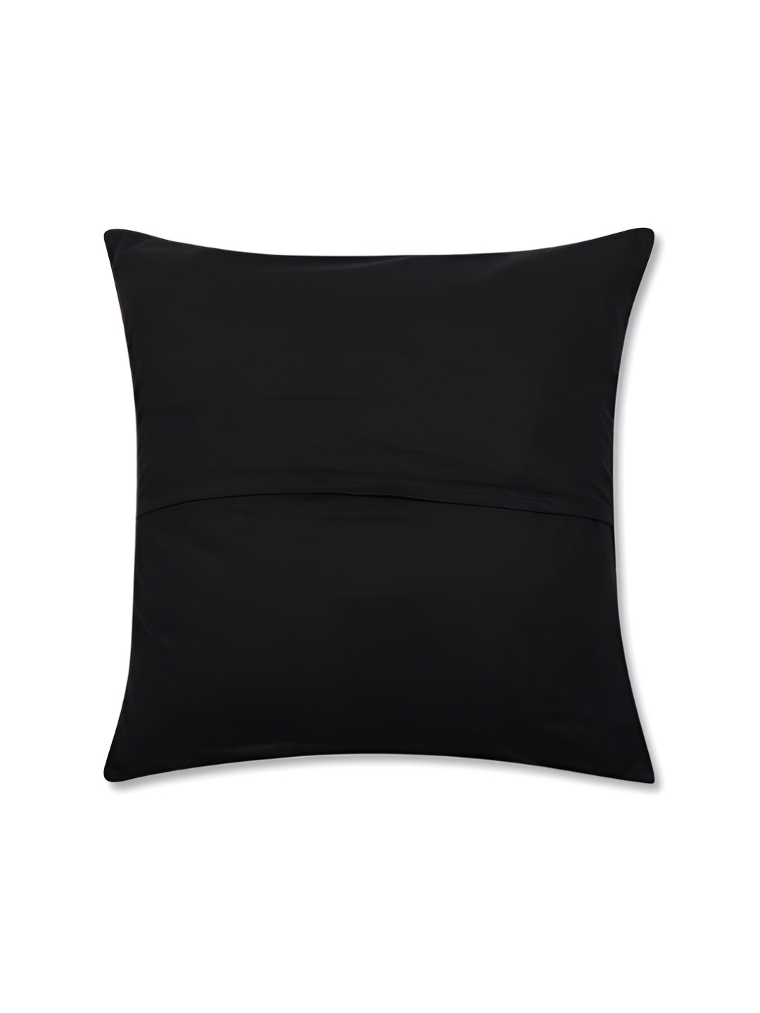 Fabindia Black & Red Floral Square Cotton Cushion Covers