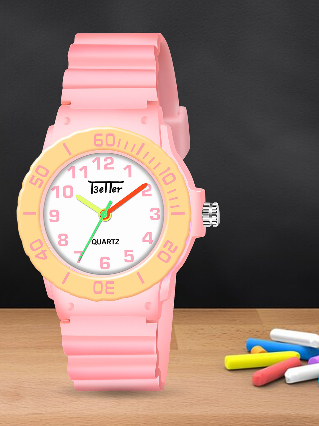 YOUNG MISSION Girls Dial & Bracelet Style Straps Analogue Watches Better Watch 1231 LPK