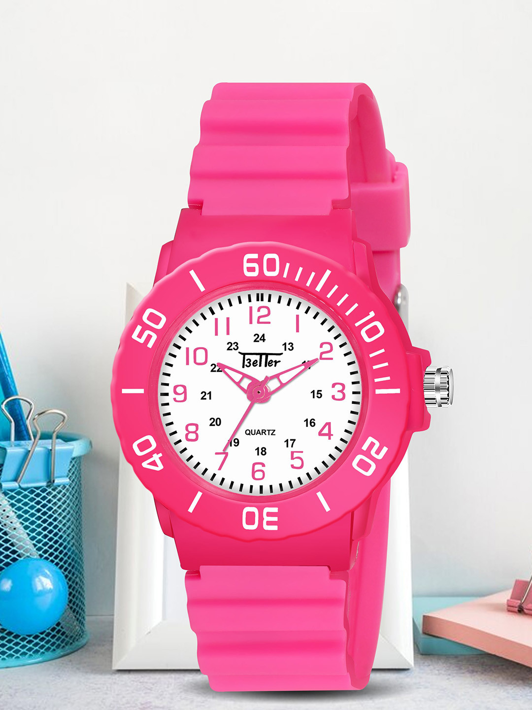 YOUNG MISSION Girls Bracelet Style Straps Analogue Watch Watches Better 1231 DPK