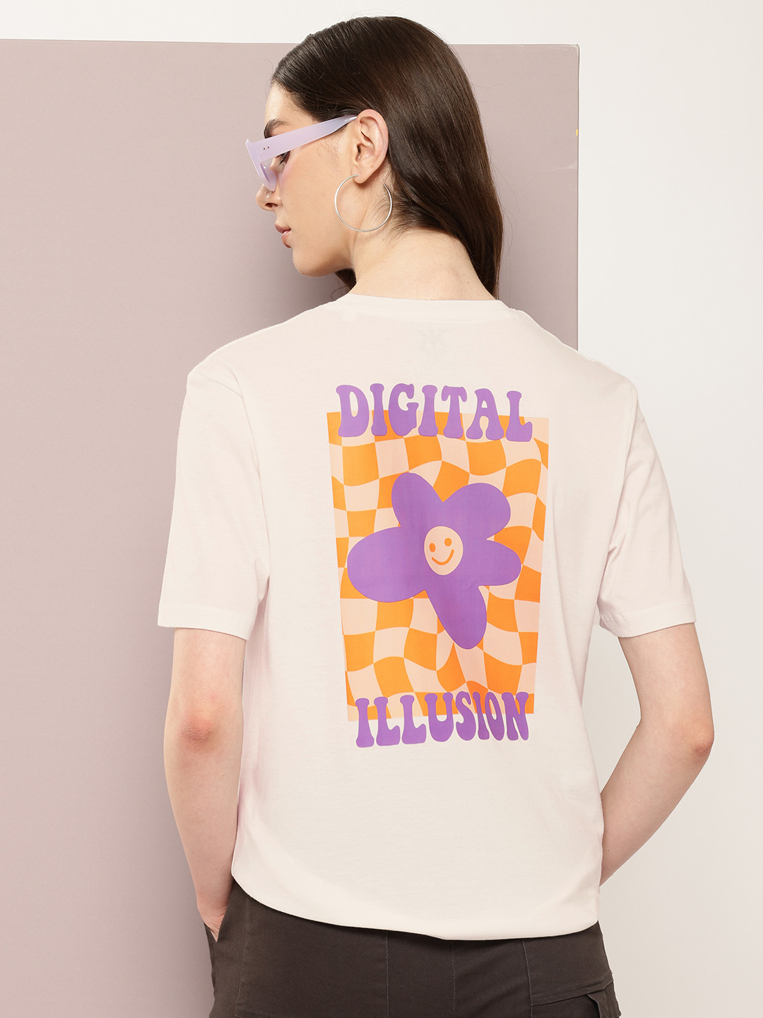 Kook N Keech Back Printed Pure Cotton T-shirt