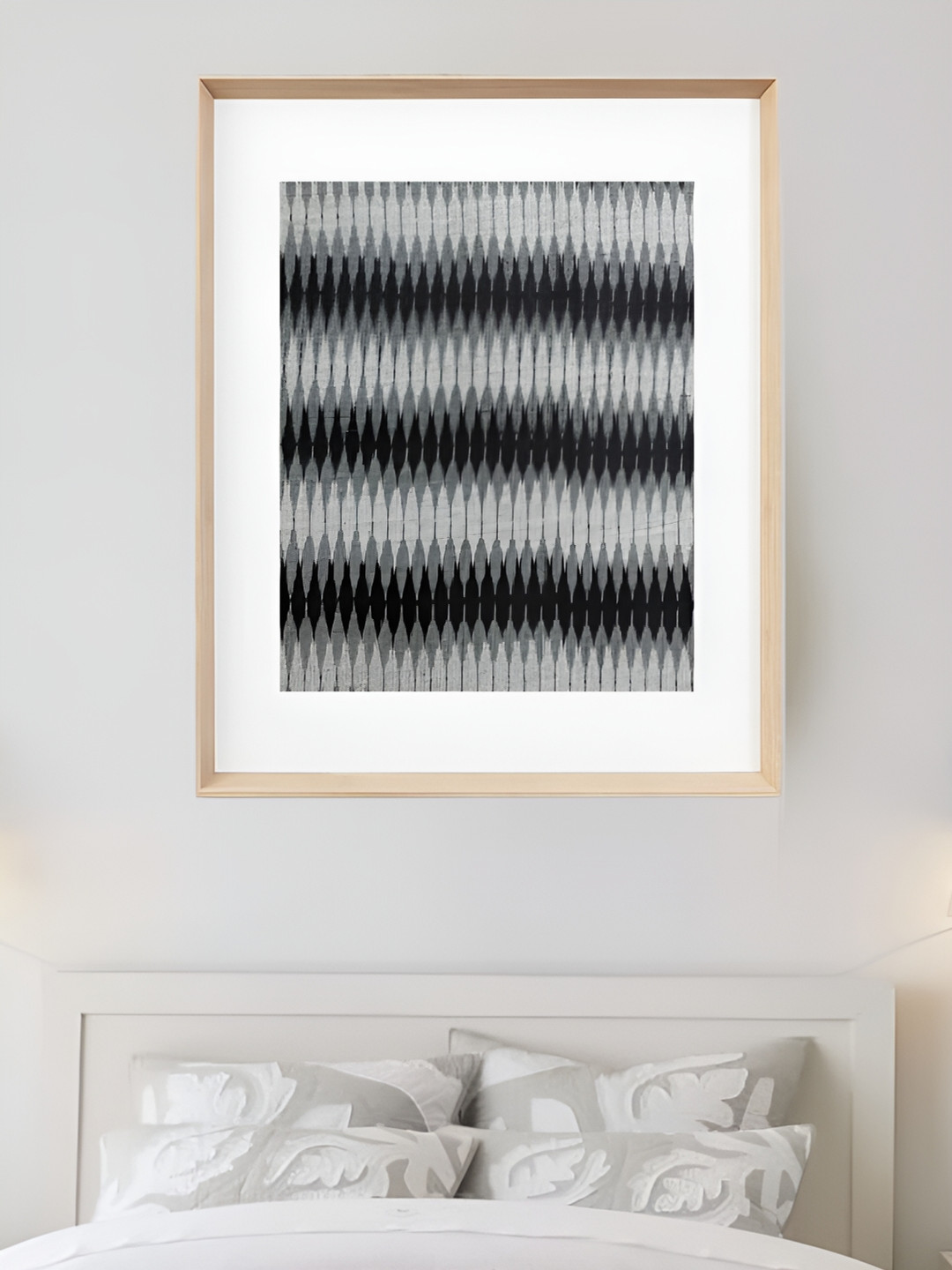 DESIGN GAATHA Grey & Black Wooden Wall Art