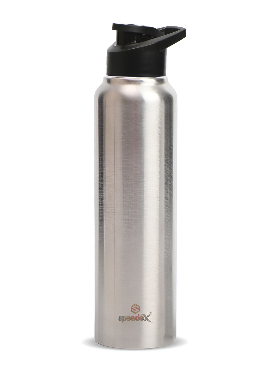Speedex Silver Brand Logo Stainless Steel BPA Free Water Bottle - 1L