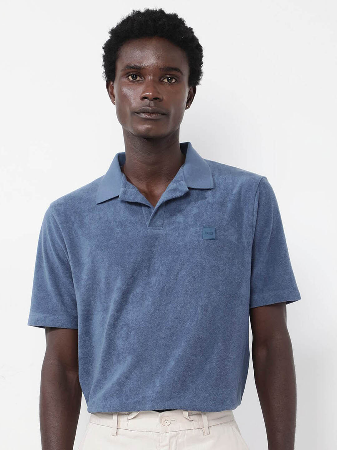 RARE RABBIT Men Merk Polo Collar Short Sleeves T-Shirt