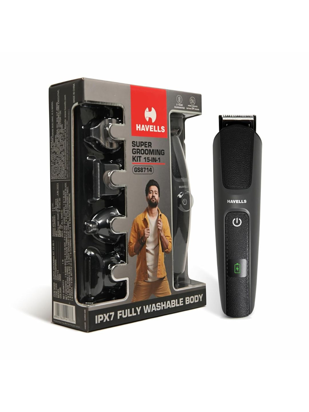 Havells 15 in 1 Super Grooming Kit - IPX7 GS8714