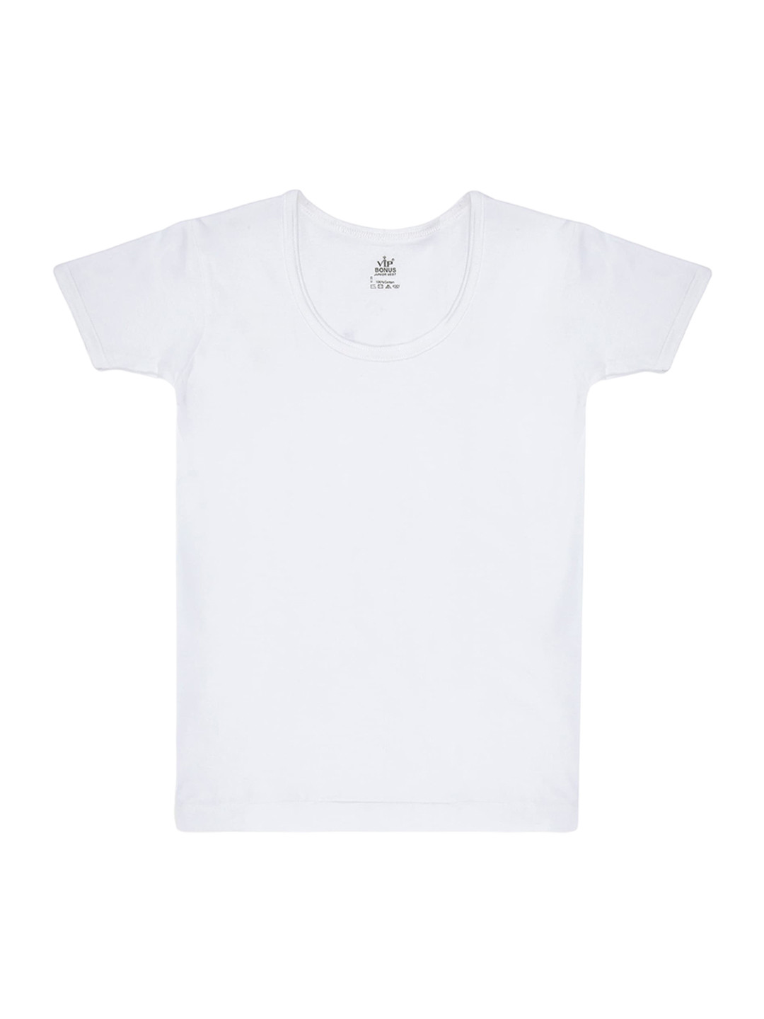 VIP Bonus Boys Pack Of 4 Pure Cotton Undershirt Vests