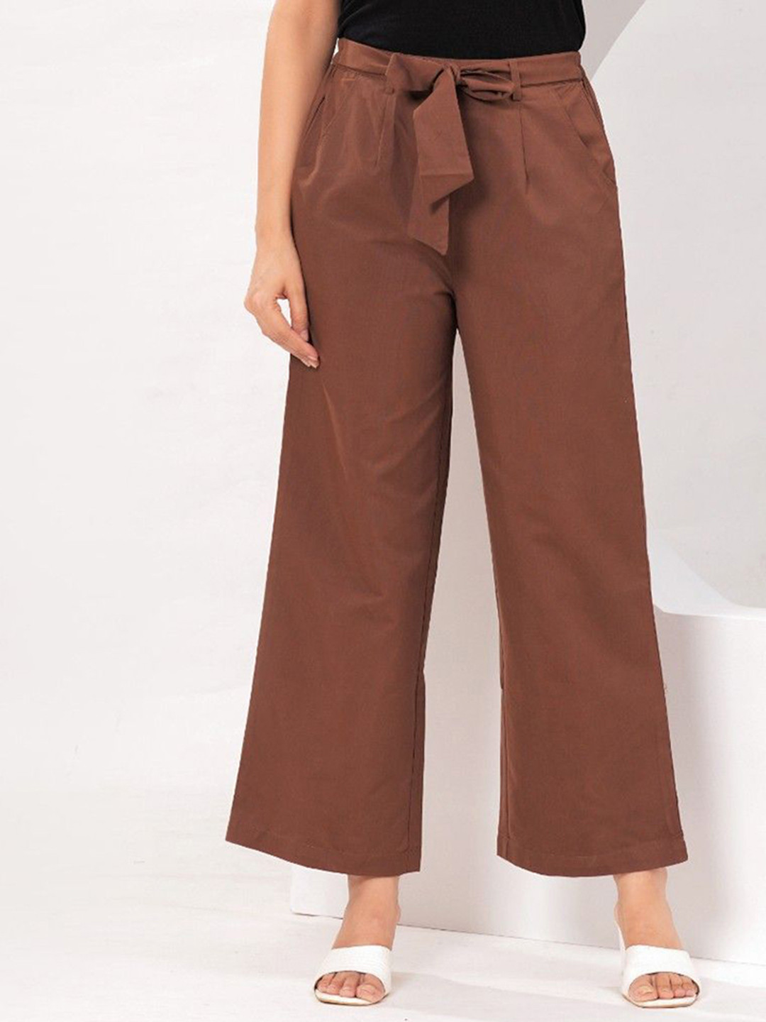 ETC Relaxed Fit Cotton Culottes Trouser