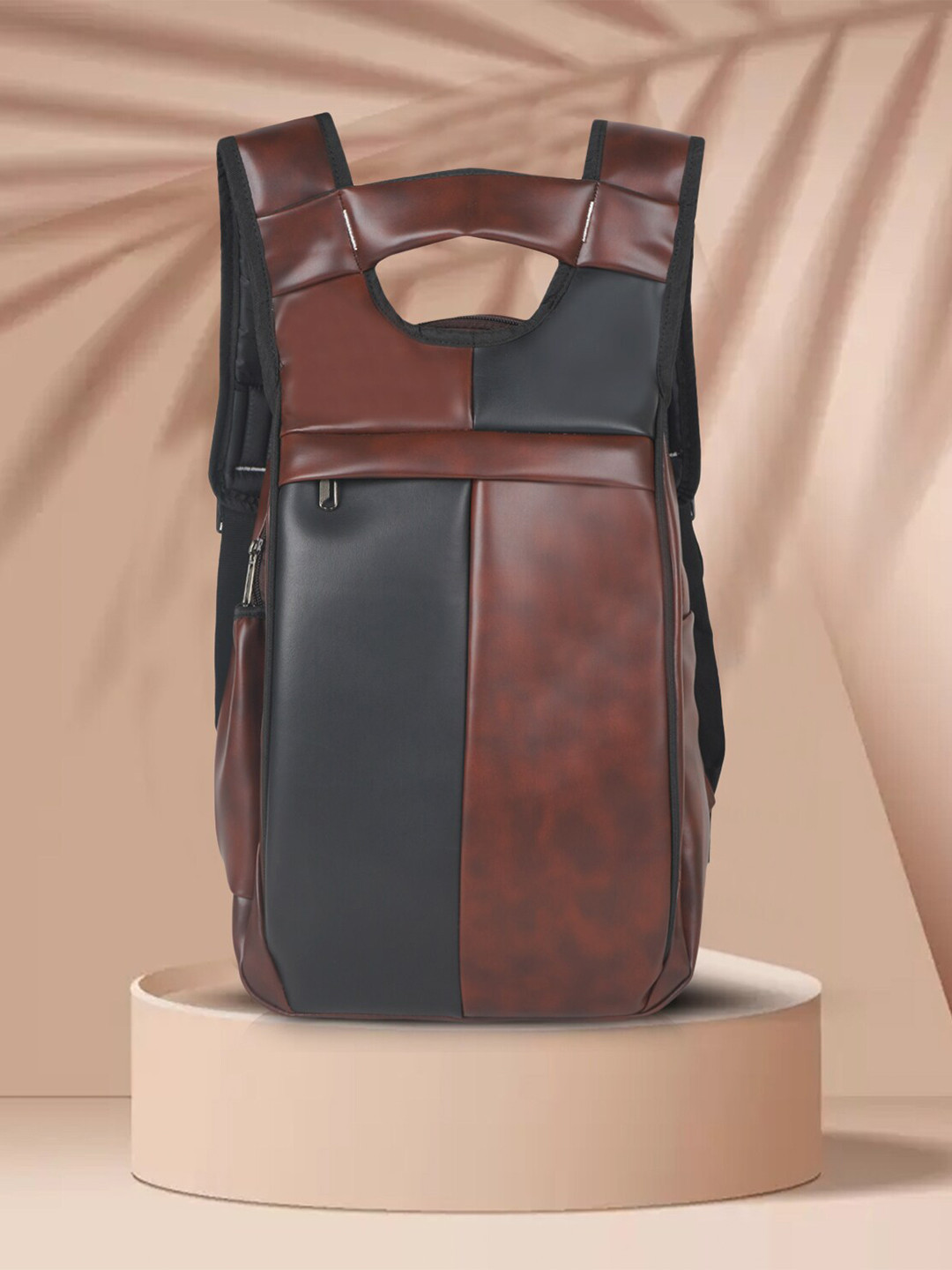 PARSLEY Unisex Colourblocked Backpack