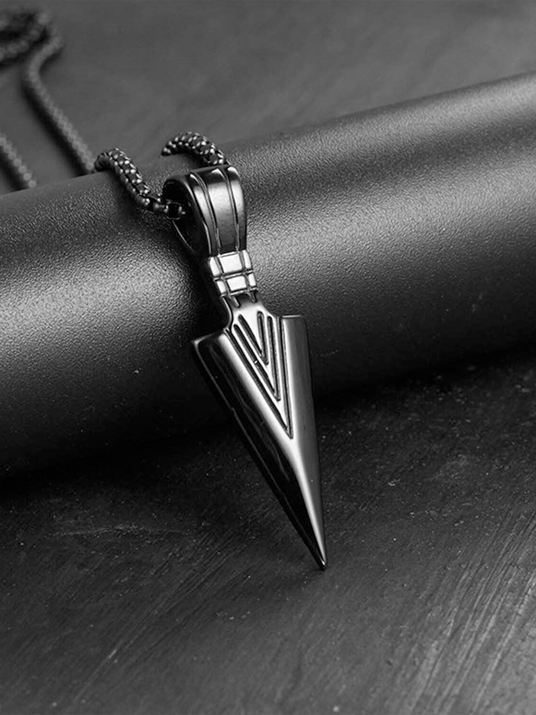 Okos Stainless Steel Pendant With Chain
