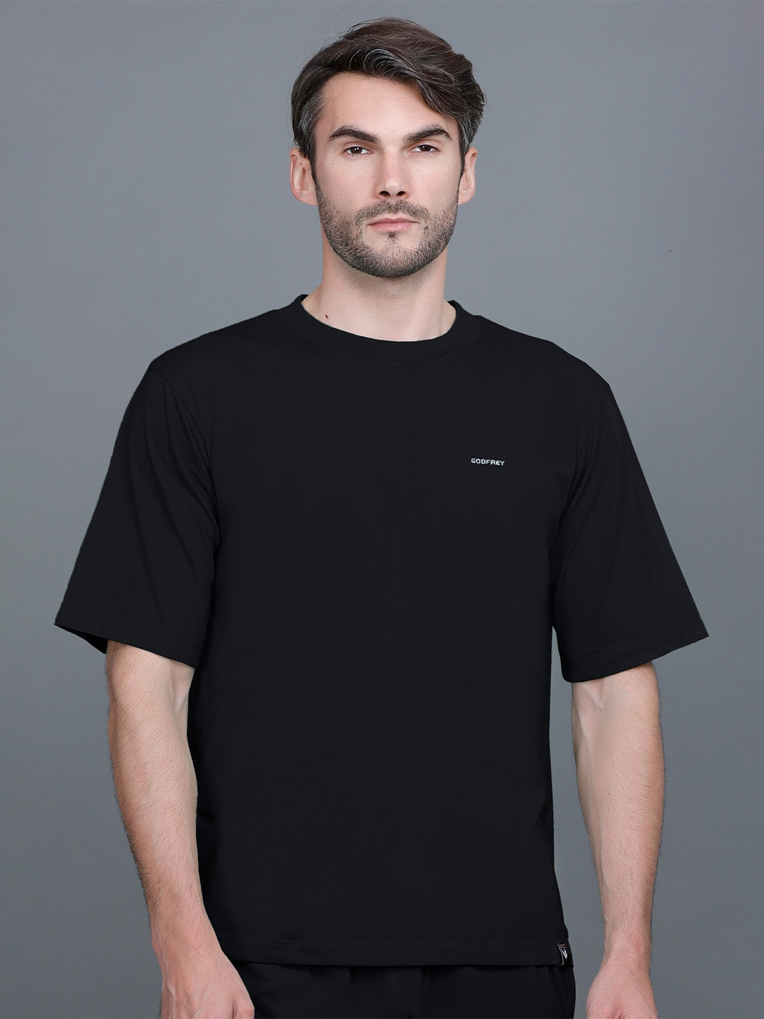 GODFREY Round Neck Oversized T-shirt