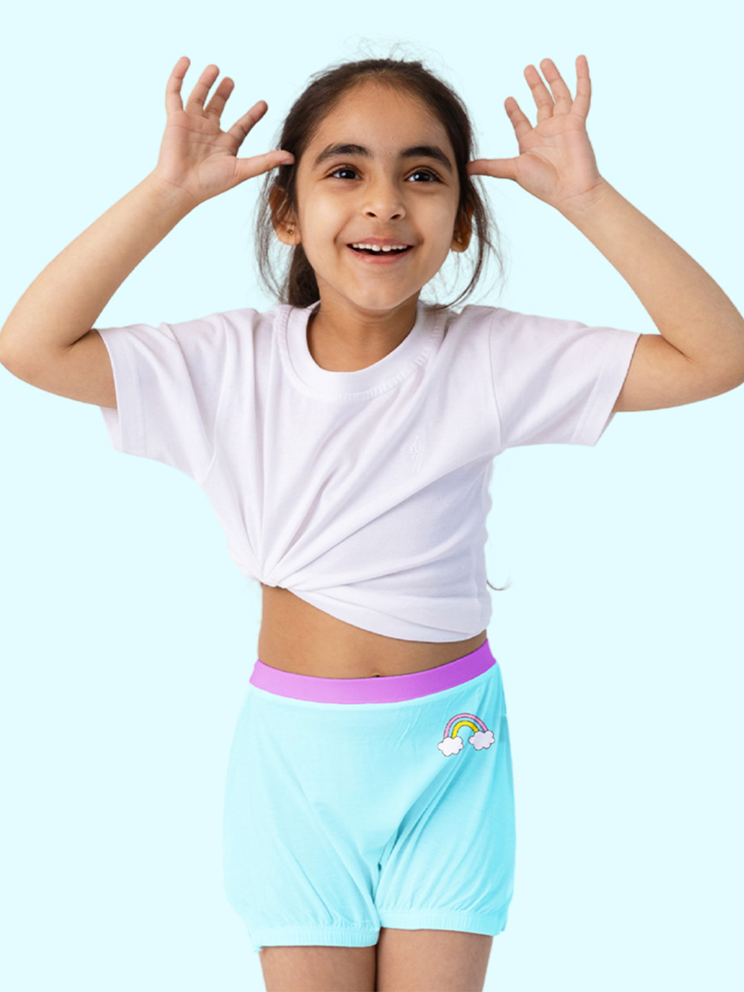 SuperBottoms Girl Supersoft Premium Antimicrobial Mid-Rise Bamboo Bloomers