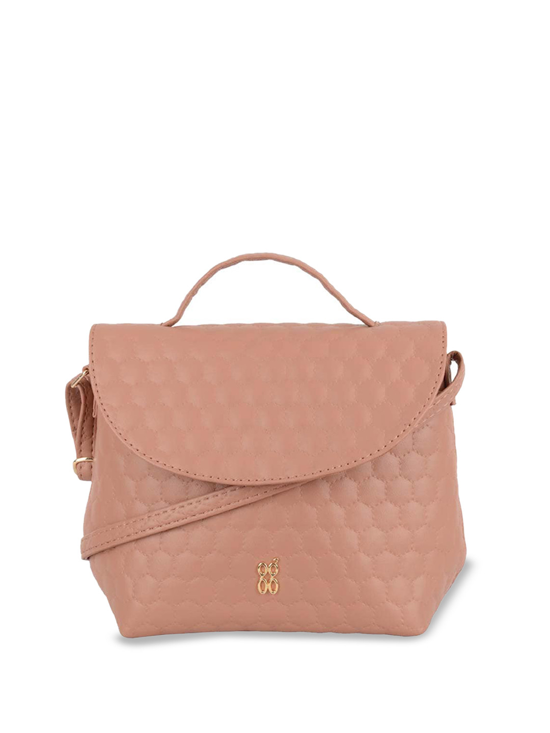 Baggit Lpxe Driscoll Hh Alloy Clay Textured Structured Sling Bag