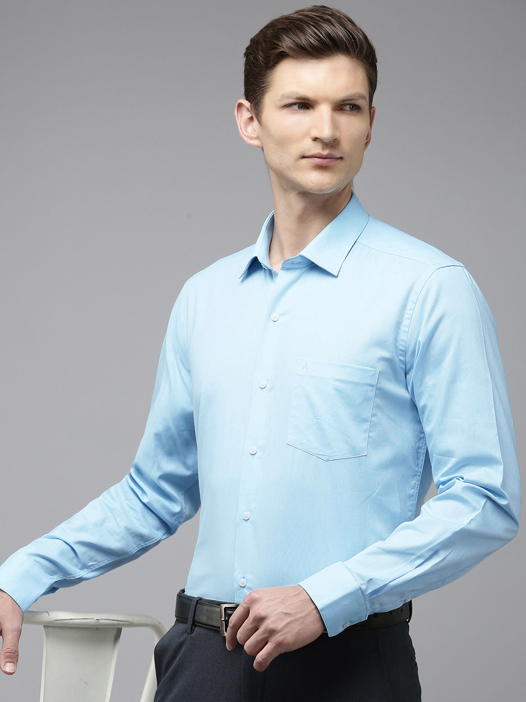 Arrow elf Design Manhattan Slim Fit Opaque Pure Cotton Formal Shirt