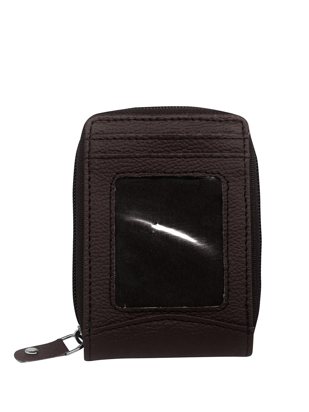 GREEN DRAGONFLY Unisex Textured Short Zip Around Wallet