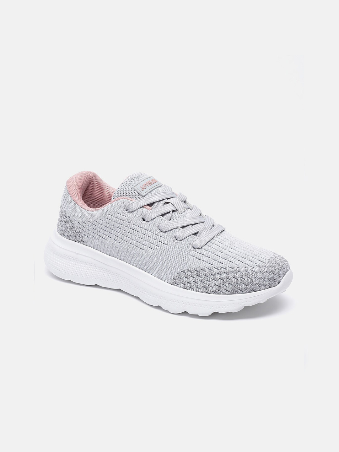 JoyBean Women Textured Lace-Up Training or Gym Shoes