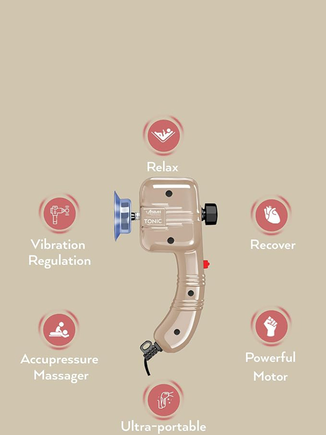 ASBAH Professional Tonic Massager