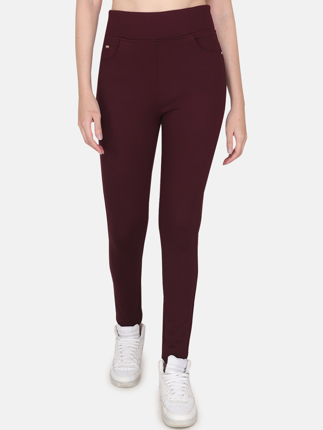 Albion By CnM Women Slim Fit Cotton Jeggings