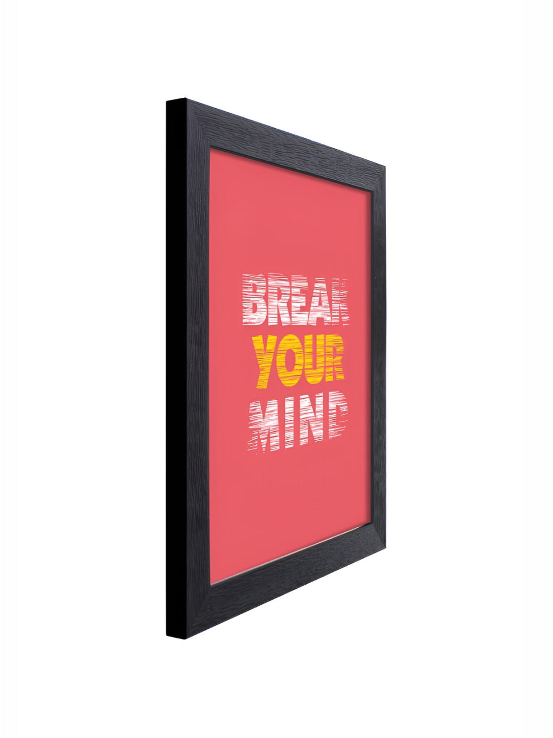 nest ART Good Thought Synthetic Wood 6 Piece Wall Rectangle Paintings Wall Art - 10 x 8In