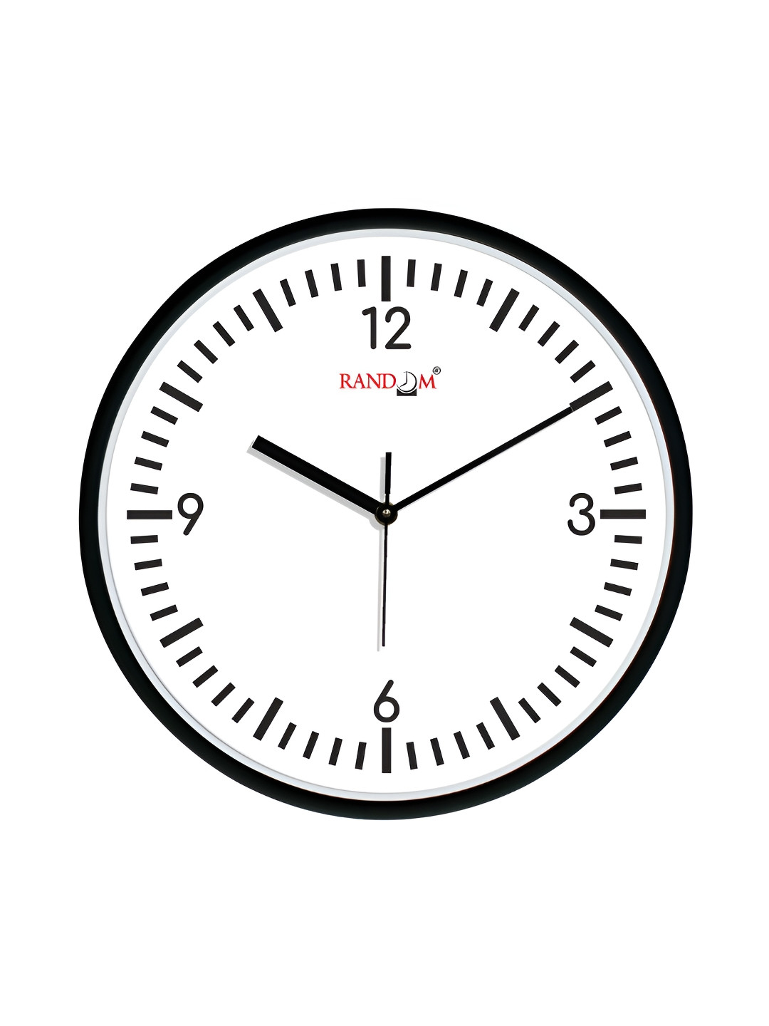 RANDOM Classic & Modern Stylish Plastic Tic-Toc Movement Battery Analogue Wall Clock-30cm